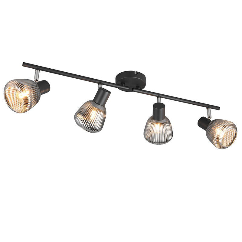 Schwarze Deckenstrahler Modern, Meriem