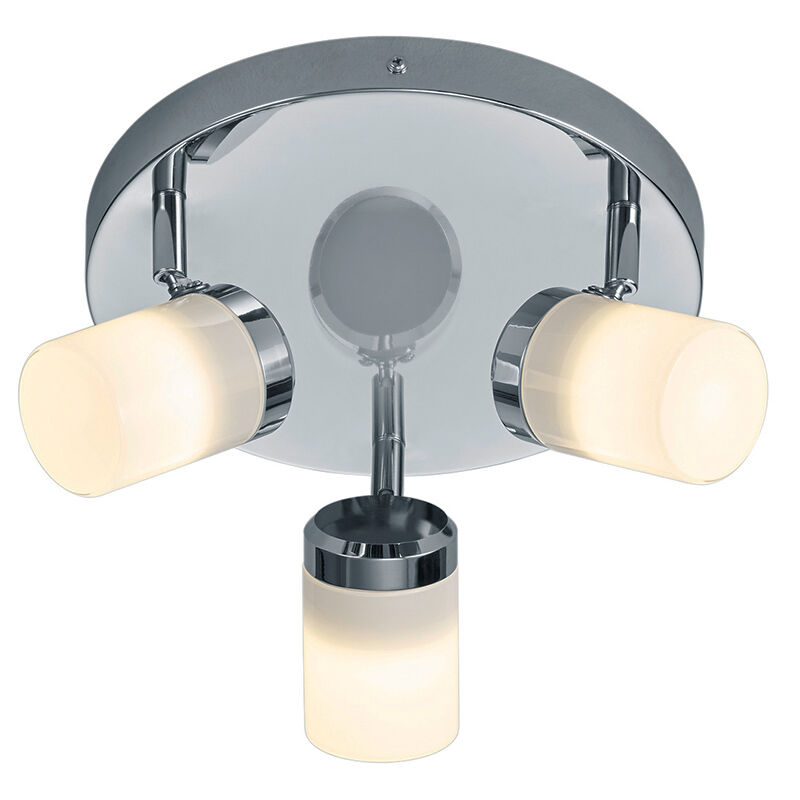 Chrom Deckenstrahler Badezimmer Modern, Nelis, IP44