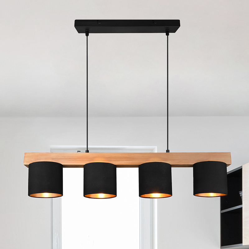 Holz Pendelleuchte Modern, Keltoum