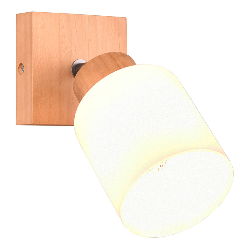 Holz Wandstrahler Braun, Myron