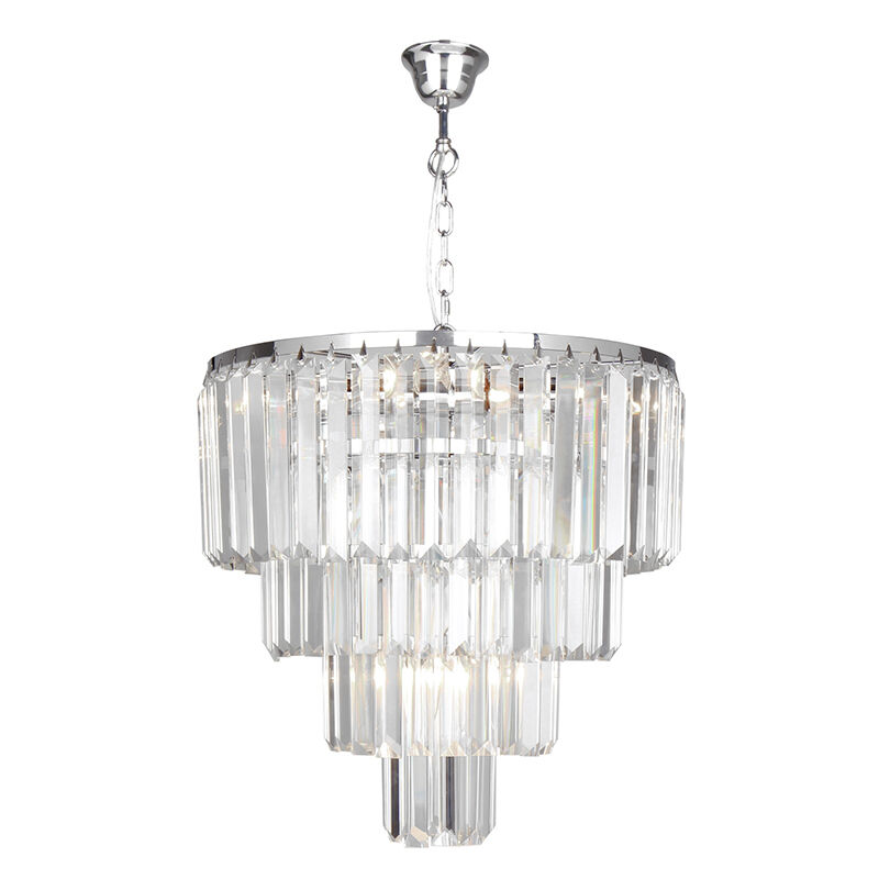 Design Pendelleuchte Chrom, Kajol
