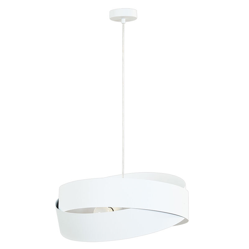 Moderne Pendelleuchte Weiß, Tanno