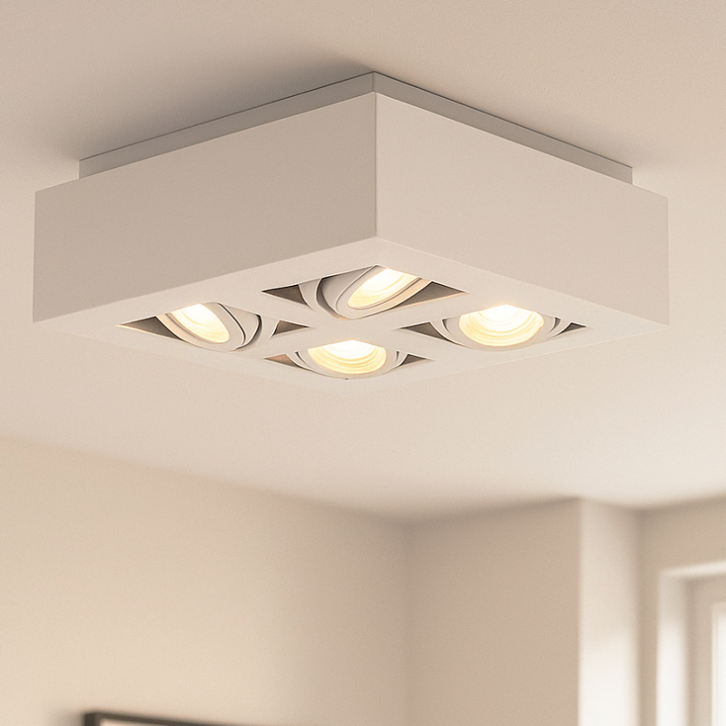 Moderne Aufbauspot Weiß, Akira Moderne Aufbauspot Weiß, Akira