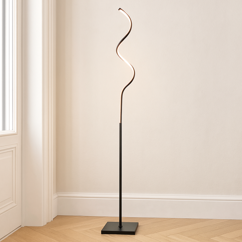 Design Stehlampe Schwarz, Giorgio, 11W, 3000K LED Design Stehlampe Schwarz, Giorgio, 11W, 3000K LED