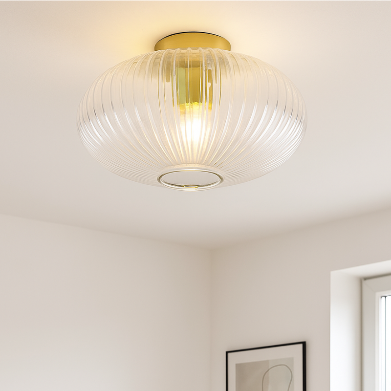 Design Deckenleuchte Transparent, Charlois Design Deckenleuchte Transparent, Charlois