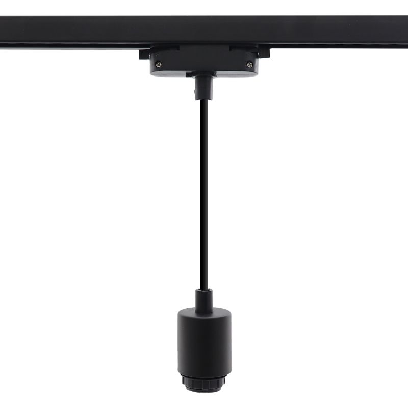 Kunststoff 1 phase Schienen Lampe Schwarz, Kunststoff 1 phase Schienen Lampe Schwarz,