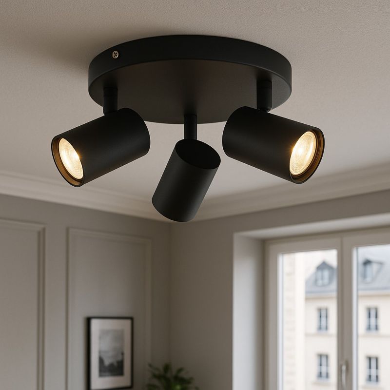 Moderne Deckenstrahler Schwarz, Elena Moderne Deckenstrahler Schwarz, Elena