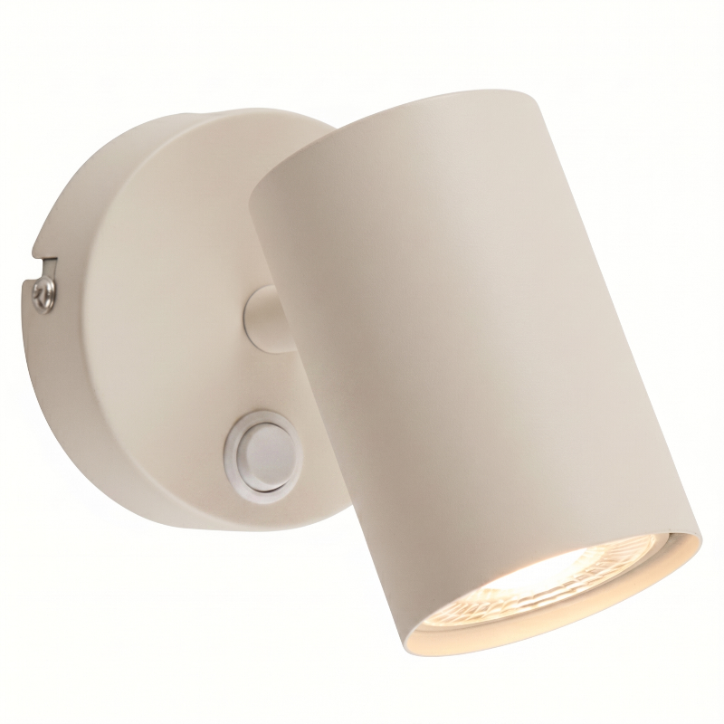 Moderne Wandstrahler Braun, Elena, mit Schalter Moderne Wandstrahler Braun, Elena, mit Schalter