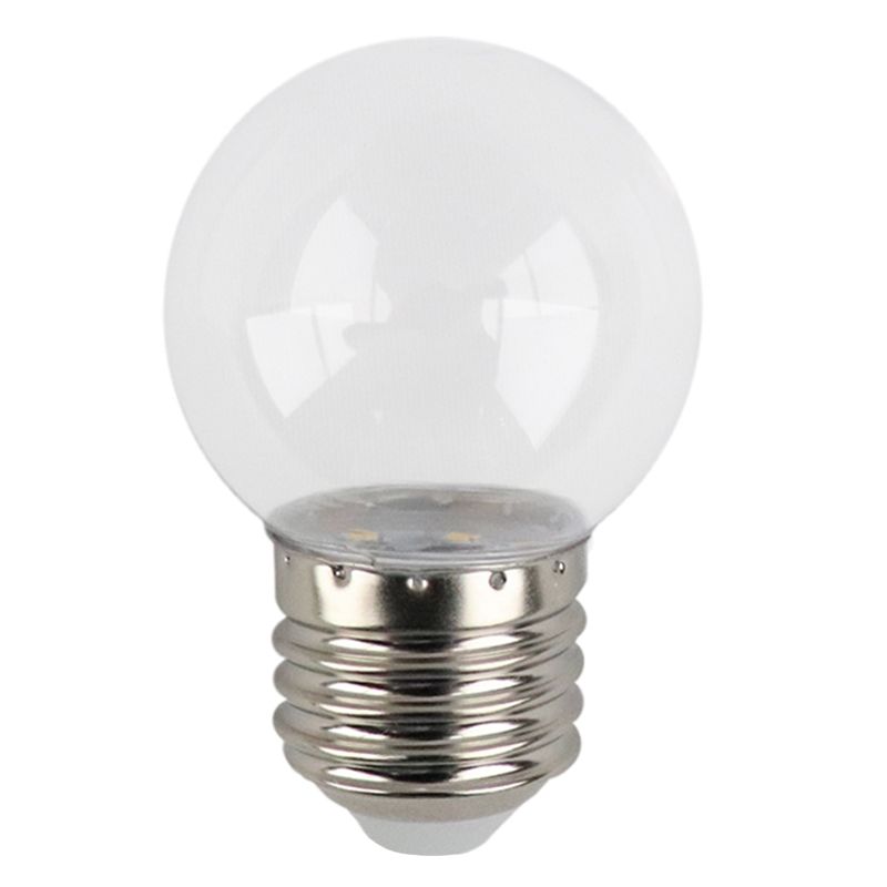 Dimmbare Olucia E27 LED-Lampe, P45, 1W, 1800K, IP44