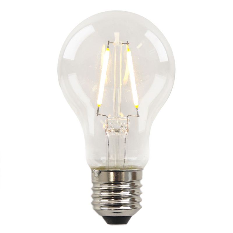 Dimmbare Olucia E27 LED-Filament Lampe Yona, A60, 2W, 2700K