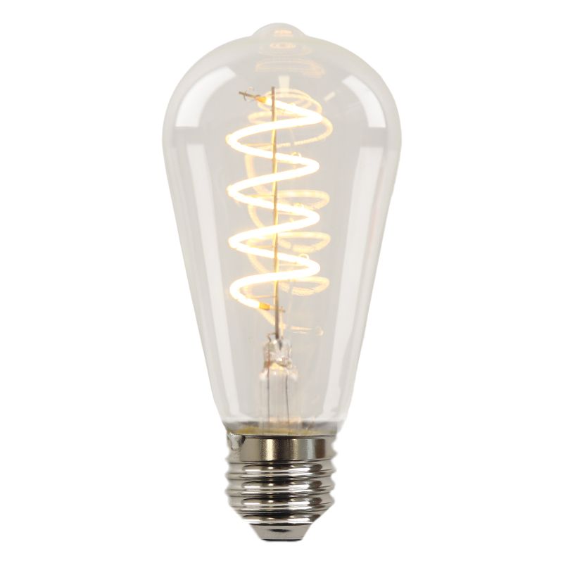 Dimmbare Olucia E27 LED-Edisonlampe Tuelo, 4W, 2700K