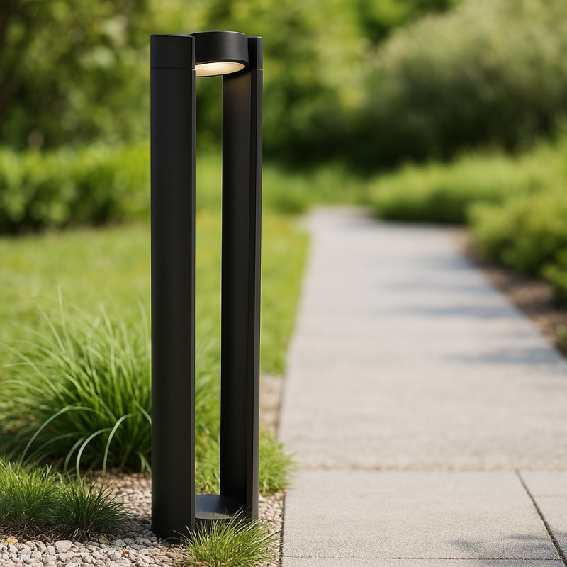 Moderne Außenleuchte Schwarz, Mason, 10W, 3000K LED, IP54