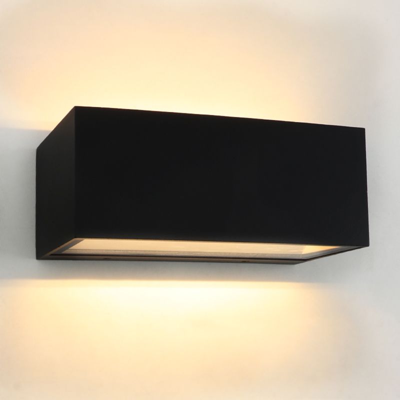 Moderne Außenleuchte Schwarz, Cailey, 10W, 3000K LED, IP54