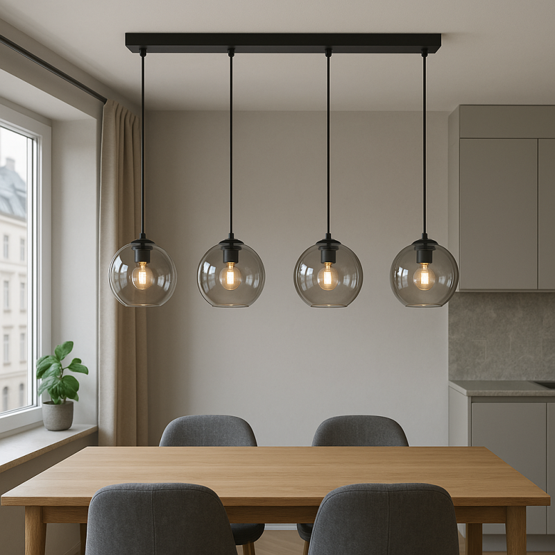 Design Pendelleuchte Grau, Giada