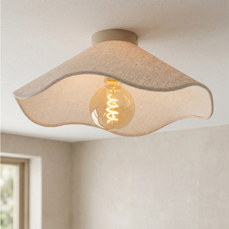 Japandi Deckenleuchte Beige, Mimi Japandi Deckenleuchte Beige, Mimi