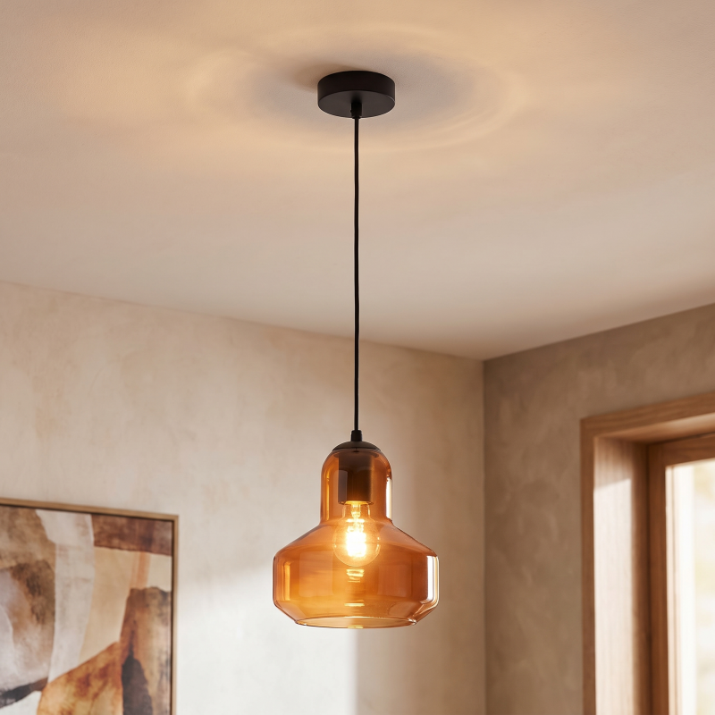 Design Pendelleuchte Orange, Sabina Design Pendelleuchte Orange, Sabina