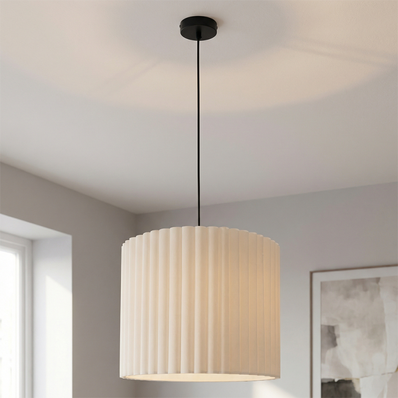 Moderne Pendelleuchte Beige, Sarita