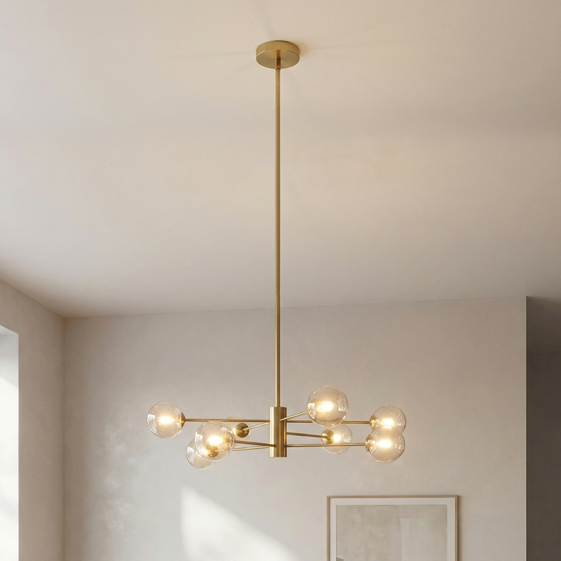 Design Pendelleuchte Gold, Kaily