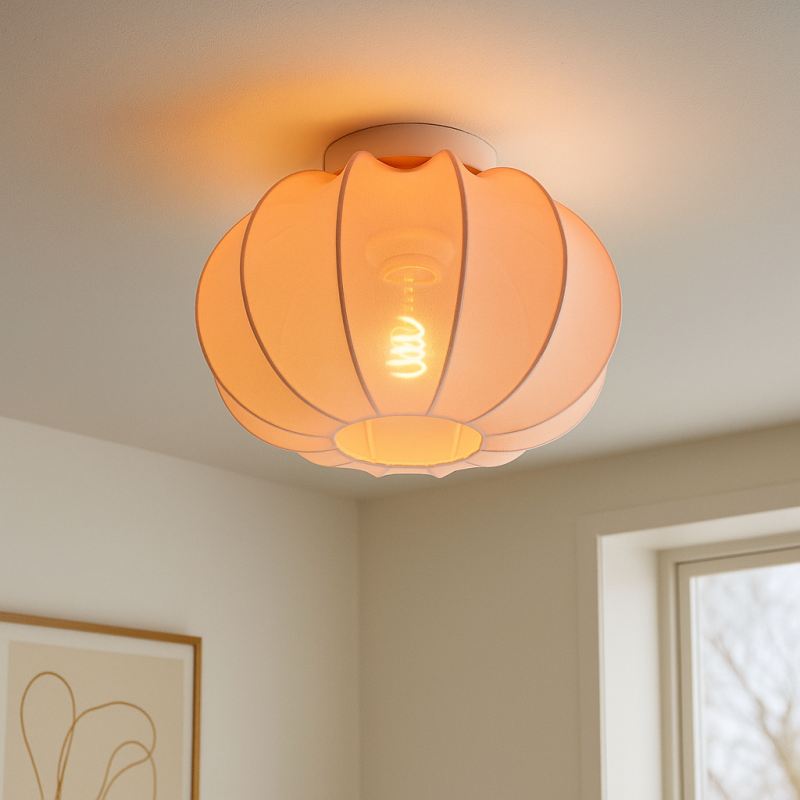 Moderne Deckenleuchte Rosa, Deborah Moderne Deckenleuchte Rosa, Deborah