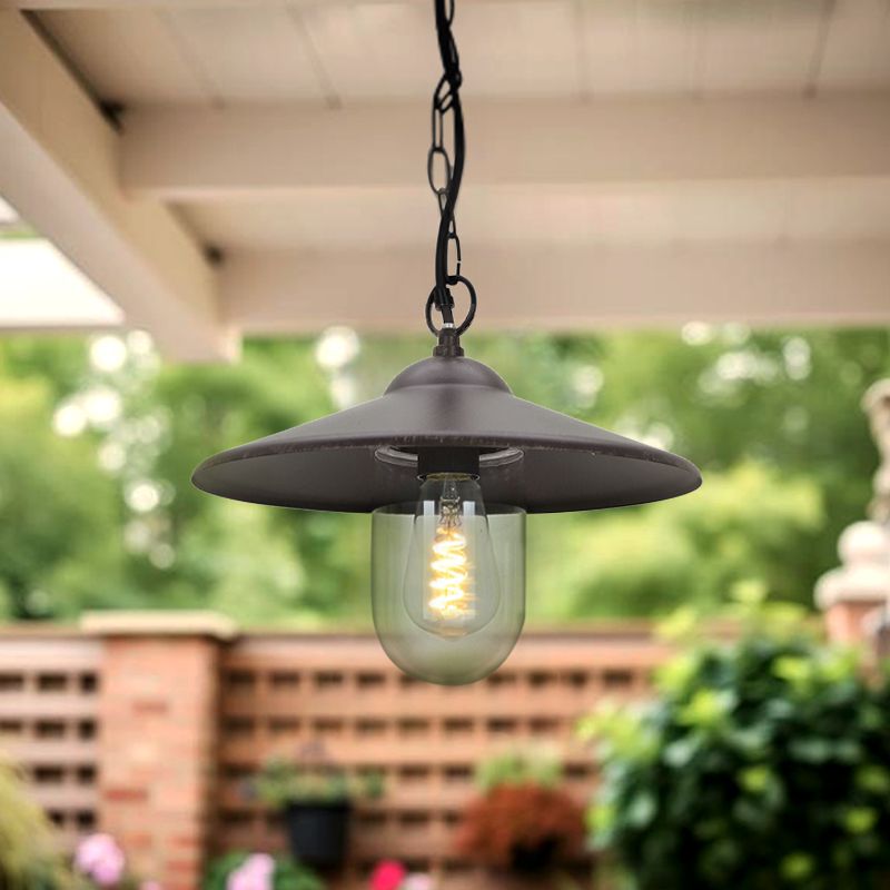 Antik Außenleuchte Rostfarbe, Maxx, IP44