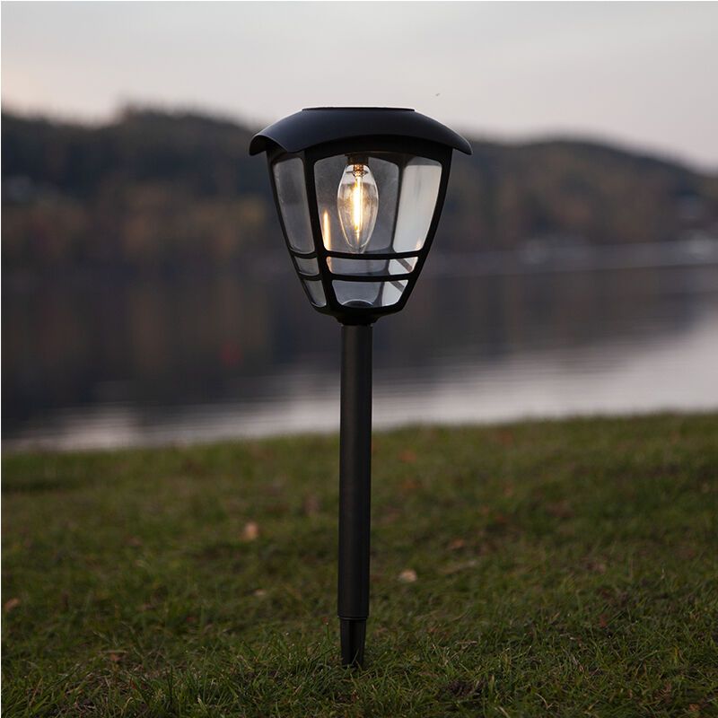 Antik Solar Außenstrahler Schwarz, Adne, 0,3W, 3000K LED, IP44 Antik Solar Außenstrahler Schwarz, Adne, 0,3W, 3000K LED, IP44