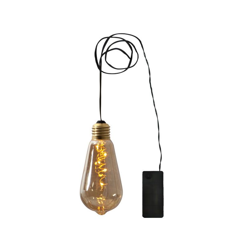 Amber Edison Lampe, batteriebetrieben Amber Edison Lampe, batteriebetrieben