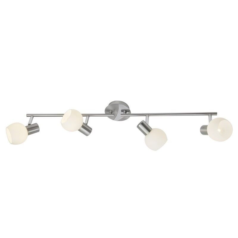 Glas Deckenstrahler Chrom, Ronaldo Glas Deckenstrahler Chrom, Ronaldo