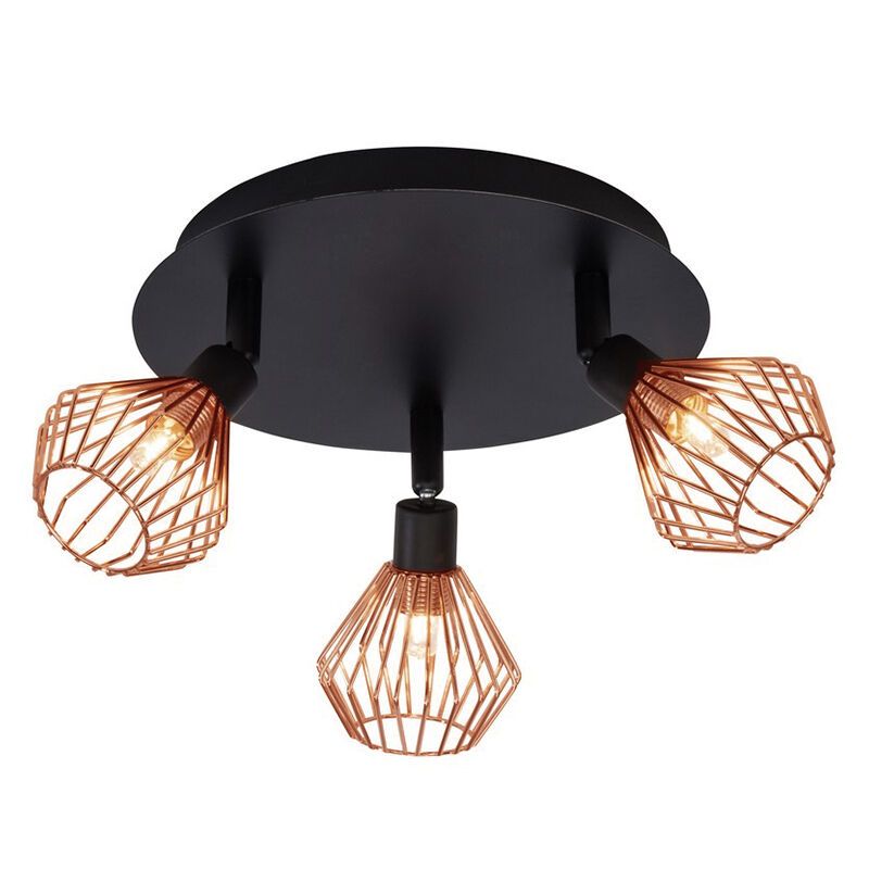 Industrielle Deckenleuchte Kupfer, Keyshaira Industrielle Deckenleuchte Kupfer, Keyshaira