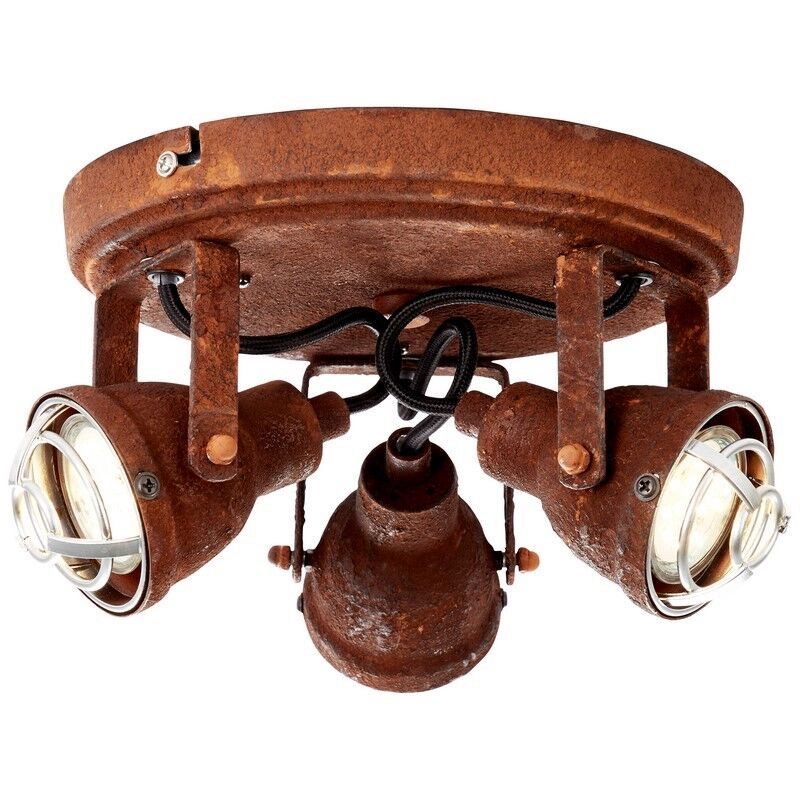 Industrielle Deckenstrahler Rostfarbe, Abyga Industrielle Deckenstrahler Rostfarbe, Abyga