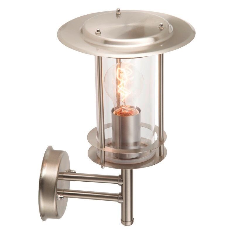 Metall Außenleuchte Chrom, Shamayra, IP44