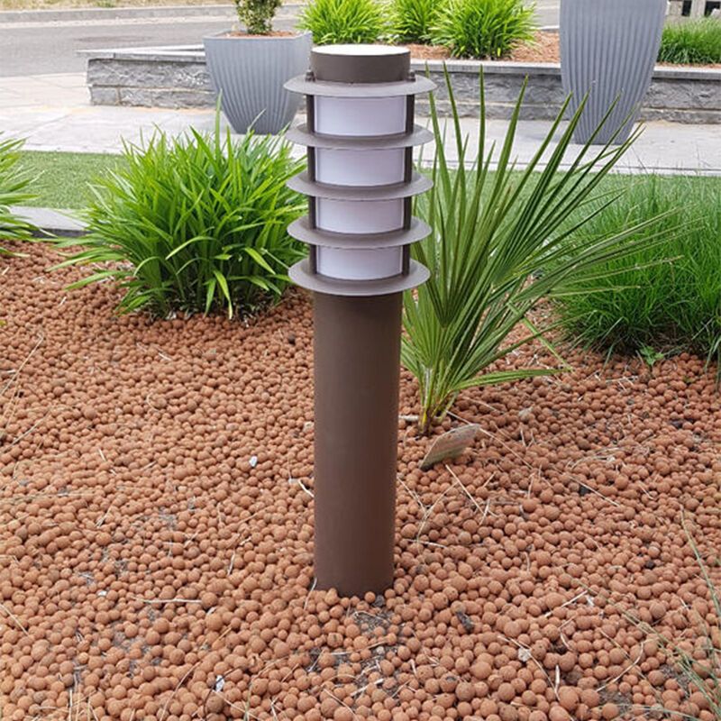 Kunststoff Außenleuchte Rostfarbe, Sefanja, IP44
