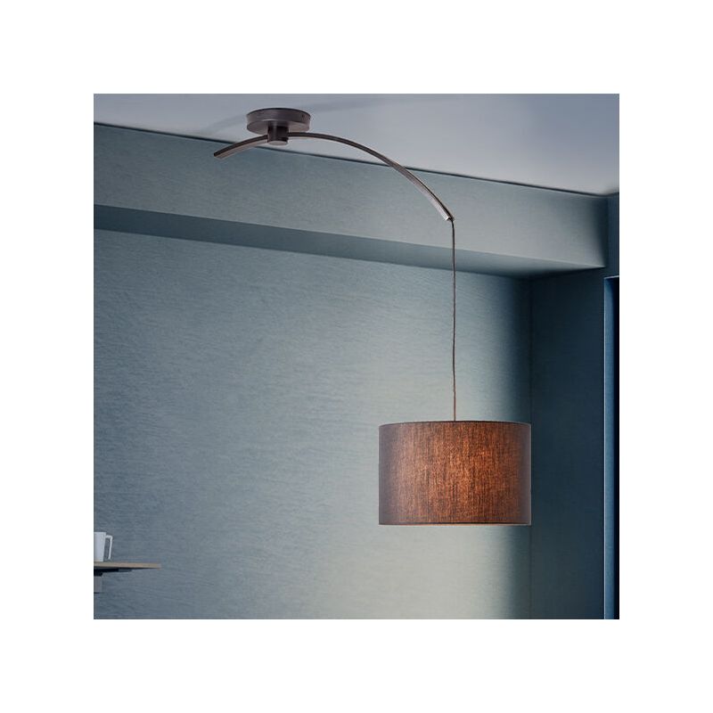 Moderne Pendelleuchte Esszimmer Schwarz, Bernice