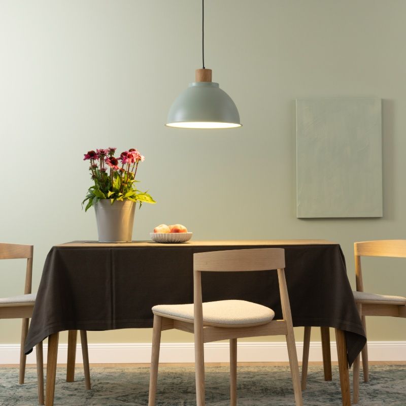 Landhaus Pendelleuchte Grün, Thalina