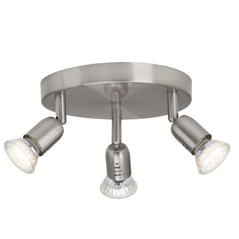 Metall Deckenstrahler Chrom, Hayo, 50W, 3000K LED