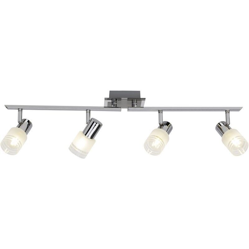 Metall Deckenstrahler Chrom, Blake, 28W, 2700K LED Metall Deckenstrahler Chrom, Blake, 28W, 2700K LED
