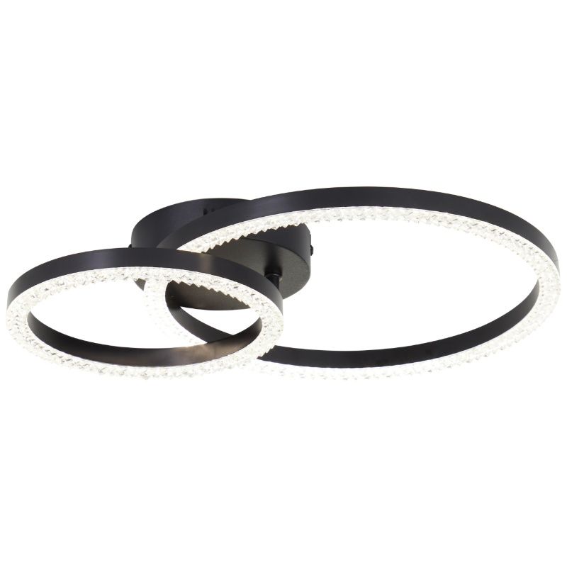 Design Deckenleuchte Schwarz, Maladon, 20W, 4000K LED Design Deckenleuchte Schwarz, Maladon, 20W, 4000K LED