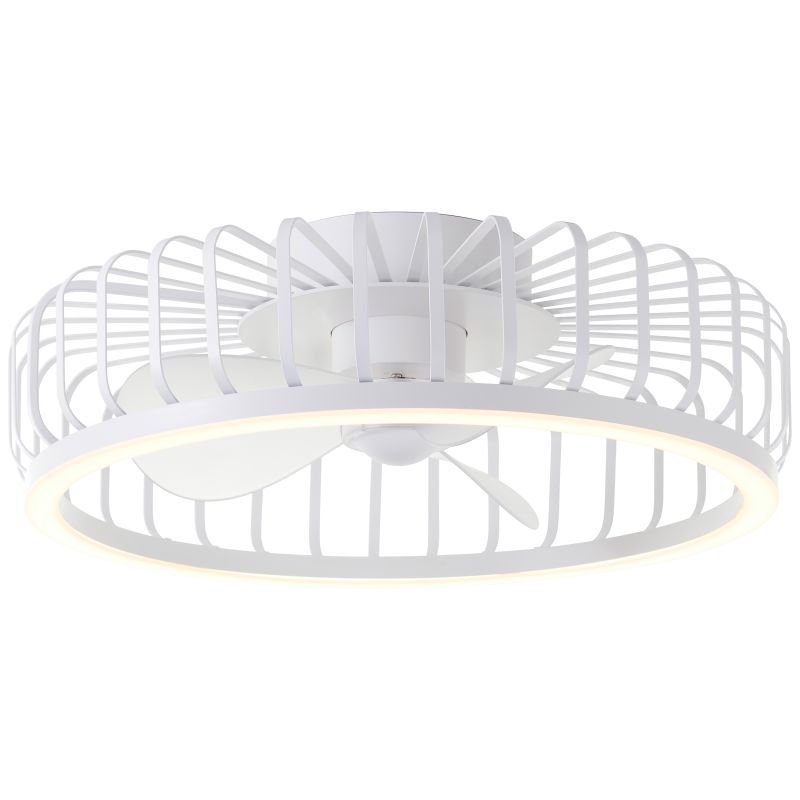 Moderne Deckenventilator Weiß, Tolga, 36W, 2700K-4000K-6500K LED, mit Fernbedienung Moderne Deckenventilator Weiß, Tolga, 36W, 2700K-4000K-6500K LED, mit Fernbedienung