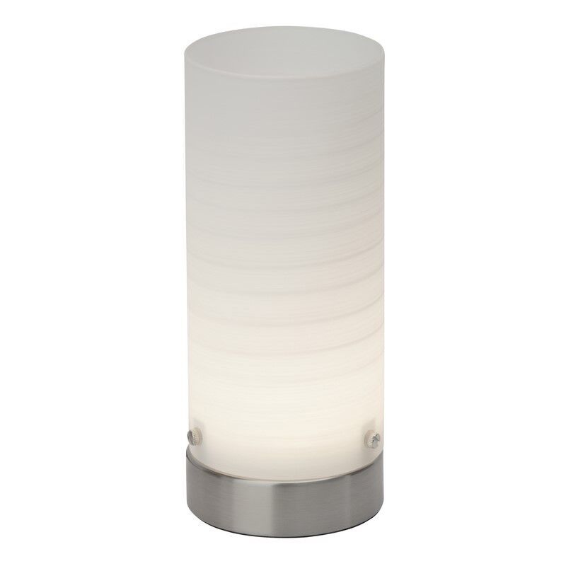Glas Tischleuchte Weiß, Mexi, 3W, 3000K LED, mit Schalter Glas Tischleuchte Weiß, Mexi, 3W, 3000K LED, mit Schalter