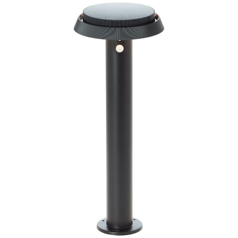 Metall Solar Wegeleuchte Schwarz, Ridvan, 4W, 3000K LED, IP44 Metall Solar Wegeleuchte Schwarz, Ridvan, 4W, 3000K LED, IP44