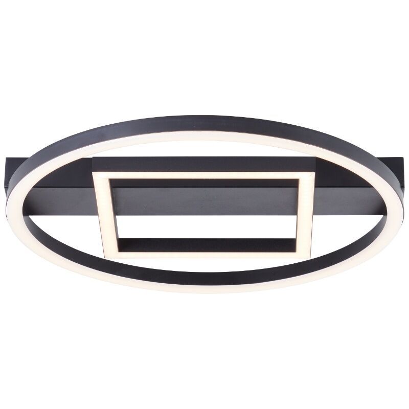 Design Deckenlampe Schwarz, Konrad, 20W, 3000K LED