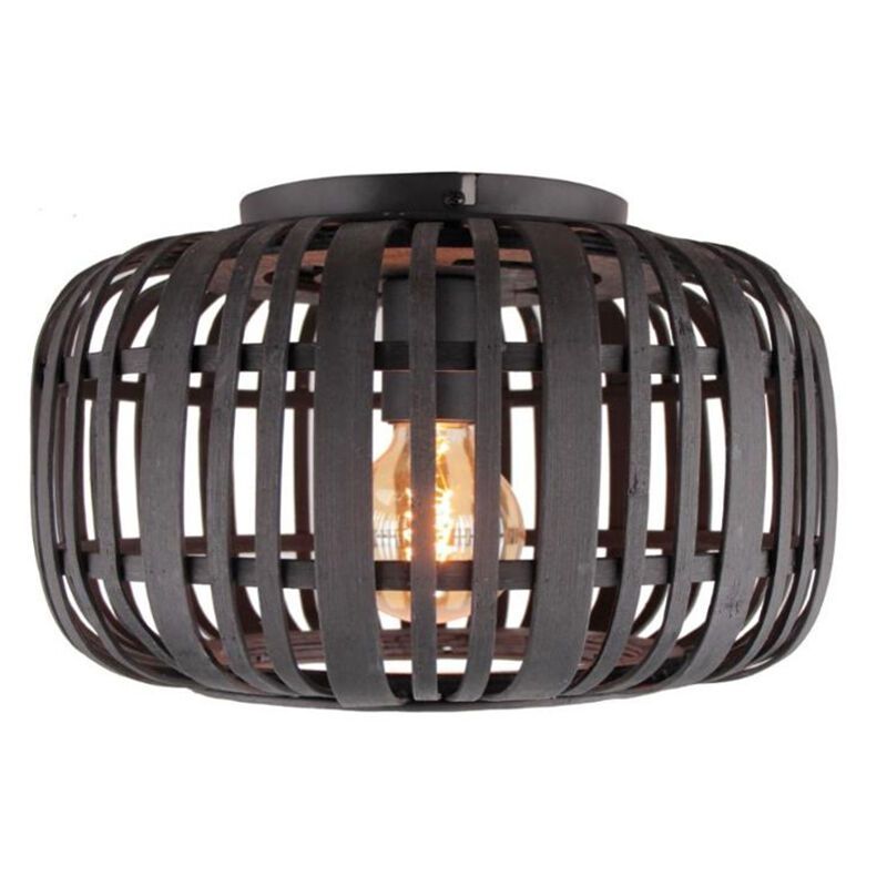 Holz Deckenlampe Schwarz, Brain Holz Deckenlampe Schwarz, Brain