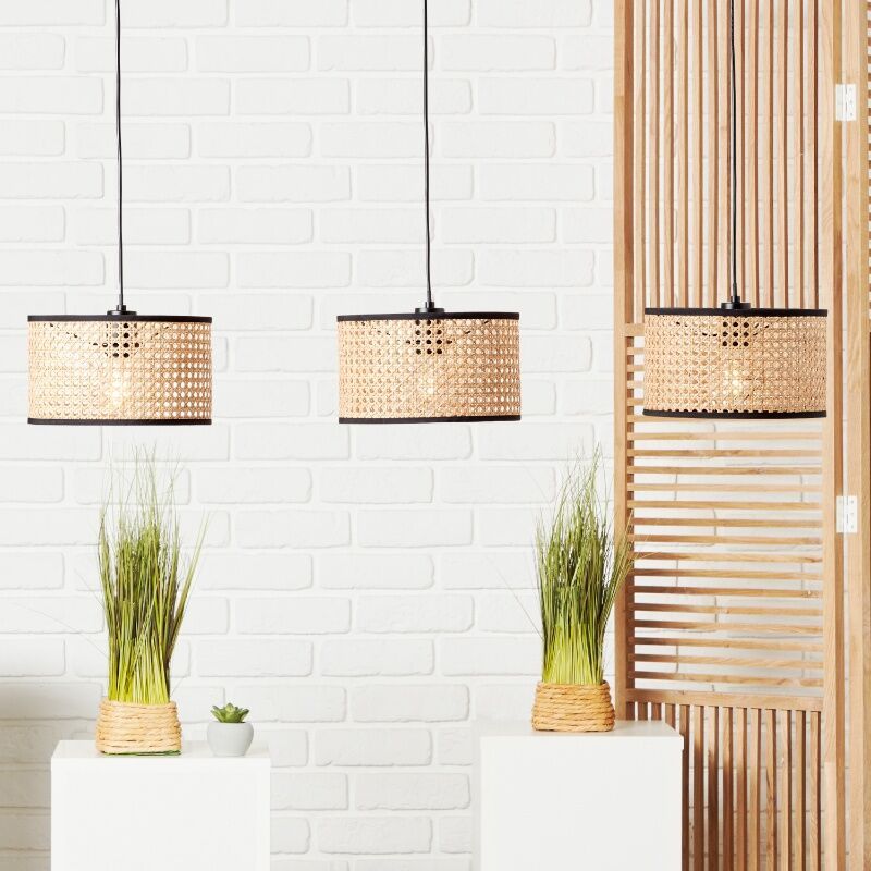 Landhaus Pendelleuchte Schwarz, Emmelie Landhaus Pendelleuchte Schwarz, Emmelie