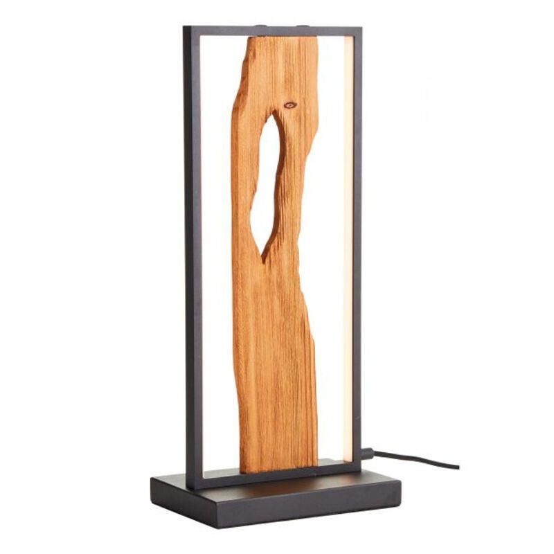 Landhaus Tischleuchte Braun, Raynor, 10W, 3000K LED, mit Schalter Landhaus Tischleuchte Braun, Raynor, 10W, 3000K LED, mit Schalter