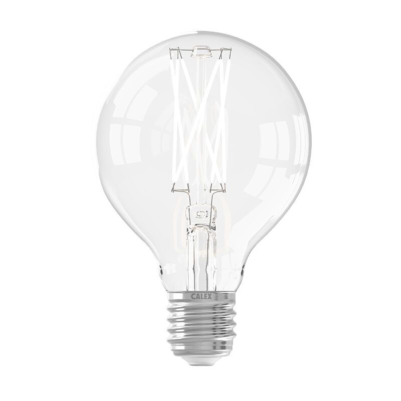 Calex LED Globe, G80, E27, 4W, 2200K (zusätzliches atmosphärisches Weiß), dimmbar