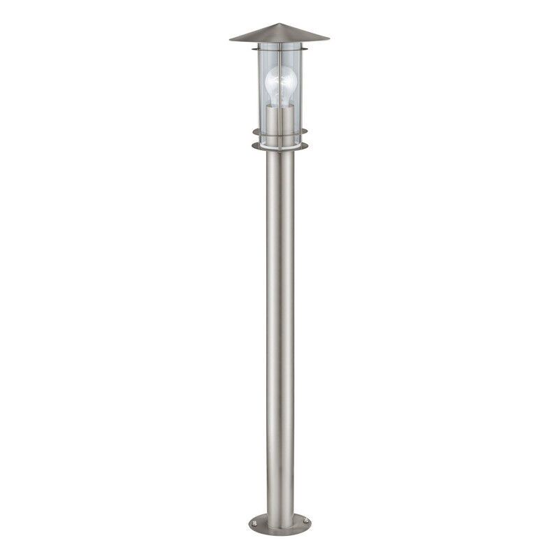 Silberne moderne Außenleuchte Edelstahl, Arabella, IP44 Silberne moderne Außenleuchte Edelstahl, Arabella, IP44