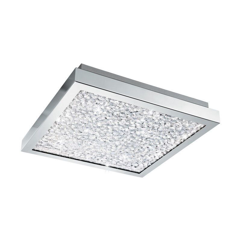 Chrom design Deckenleuchte Glas, Aarnoud, 16W, 4000K LED