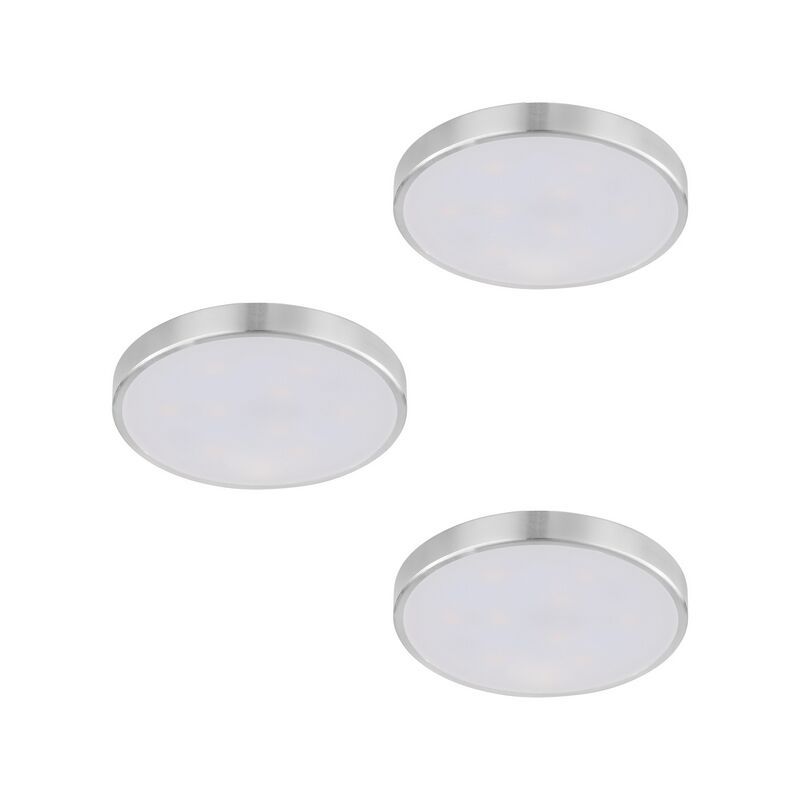Silberne Küchenschrankbeleuchtung Aluminium, Vanya, 2W, 3000K LED