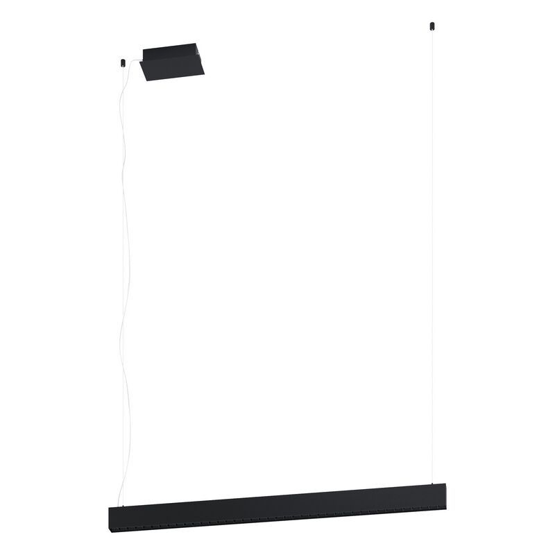 Schwarze moderne Pendelleuchte Stahl, Varun, 31W, 3000K LED Schwarze moderne Pendelleuchte Stahl, Varun, 31W, 3000K LED