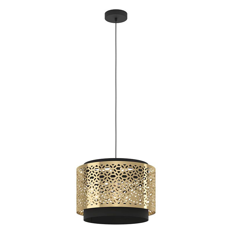 Messing retro Pendelleuchte Stahl, Quincy Messing retro Pendelleuchte Stahl, Quincy
