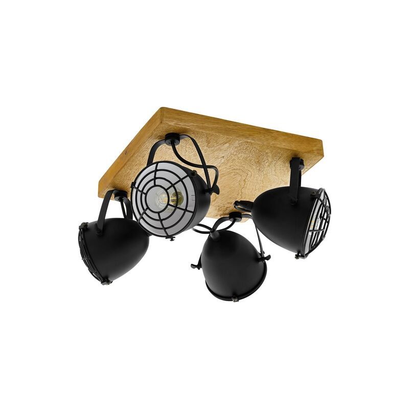 Holz Deckenstrahler Braun, Pasquale Holz Deckenstrahler Braun, Pasquale